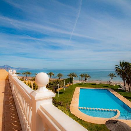 Lovely Apartment Beach Front & Pool El Campello Esterno foto